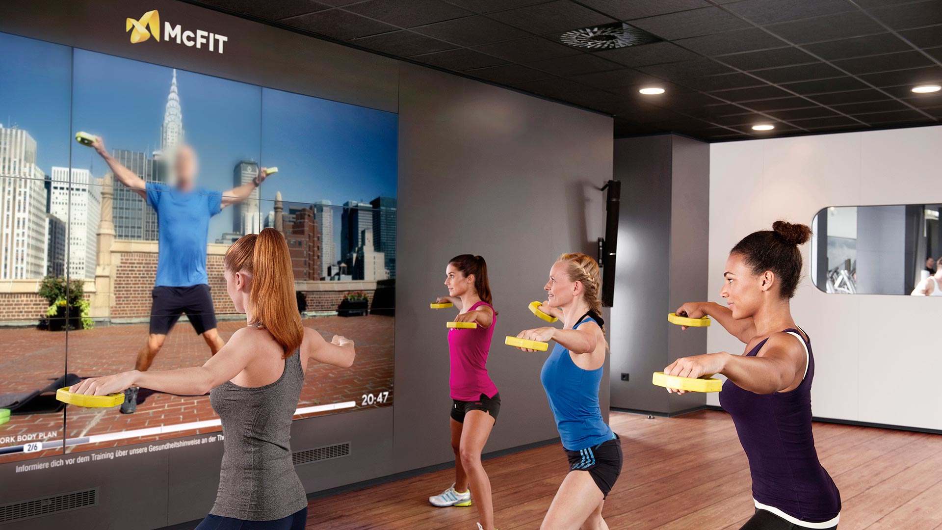 AV Technology for Fitness Facilities